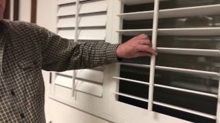 How to Fix Plantation Shutters [upl. by Tinya]