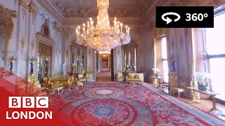 360° Video Buckingham Palace Tour  BBC London [upl. by Calesta39]