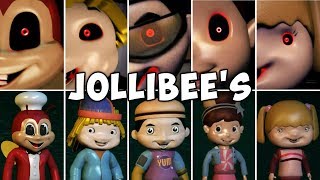 Jollibees  All Jumpscares  Animatronics  Extras [upl. by Rosanna547]