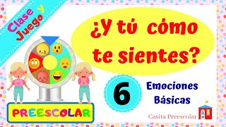 EMOCIONES BASICAS Aprende en Casa Y tú cómo te sientes [upl. by Trocki]