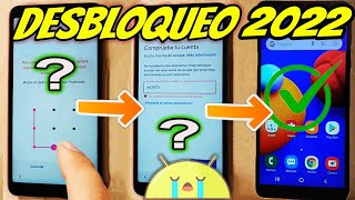 ANDROID DESBLOQUEO DE CUENTA GOOGLE Y PATRON EN CUALQUIER CELULAR SAMSUNG 2021 [upl. by Sokul556]