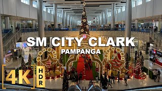 SM City Clark 2023 Walking Tour During the Christmas Season  Angeles City Pampanga  Philippines [upl. by Elyn394]