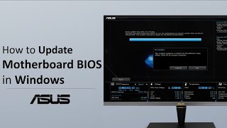 How to Update ASUS Motherboard BIOS in Windows  ASUS SUPPORT [upl. by Dorn]