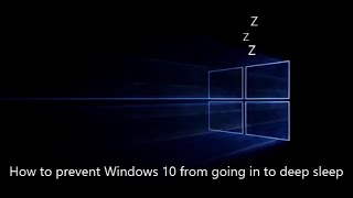 How to fix Windows 10 sleep problem dead sleep [upl. by Maxey]