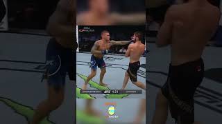 Khabib COMPLETELY SMESHED Dustin Poirier [upl. by Gathers501]