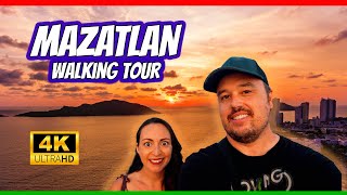 Discovering Mazatlan  4K Walking Tour [upl. by Siegel]