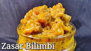 Zasar Bilimbi Mauricien  Bilimbi Achar Recipe Pickle [upl. by Runkel]