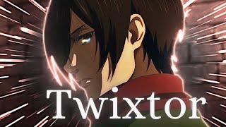 mikasa twixtor 4k [upl. by Kristos]