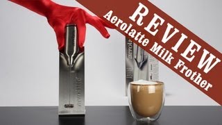 Aerolatte Milk Frother  Exclusive Review [upl. by Ecnarret]