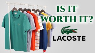 Lacoste Polo Shirt Is It Worth It InDepth Review [upl. by Ahselaf]