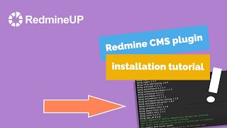 How to install Redmine CMS plugin  installation tutorial [upl. by Olney470]