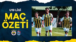 MAÇ ÖZETİ Fenerbahçe 40 Trabzonspor  U19 [upl. by Nuj]