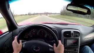 2006 Chevrolet Corvette Z06  WR TV POV Test Drive [upl. by Svirad744]