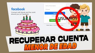 Como Recuperar Mi Cuenta de Facebook Inhabilitada Por Edad 2025 [upl. by Pepi]