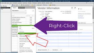 How to Delete Vendors in QuickBooks Desktop [upl. by Downing]