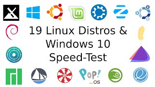 Linux vs Windows Benchmarking Speed Test 20 Distros Arch Ubuntu Debian KDE XFCE GNOME Big Comparison [upl. by Tips194]