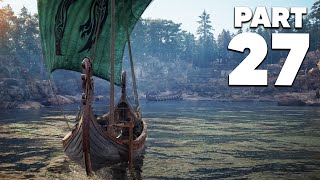 ASSASSINS CREED VALHALLA Gameplay Walkthrough Part 27  VINLAND GOING TO AMERICA [upl. by Mariken]