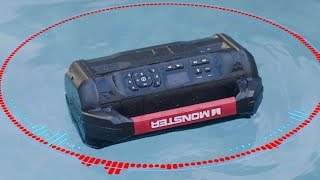 Waterproof Bluetooth Speaker  Monster ROAM [upl. by Anoj995]