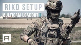 Softair Multicam Setup 2018  Riko Airsoft [upl. by Shum]