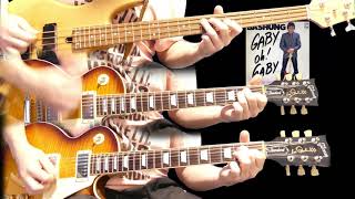 Alain BASHUNG  Gaby oh Gaby Guitar amp Bass cover [upl. by Nosde122]