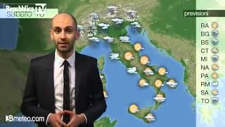 Meteo le previsioni per domani [upl. by Ianthe]