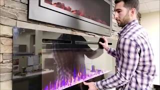 How to Install a Touchstone Sideline Series Electric Fireplace [upl. by Cleodal210]