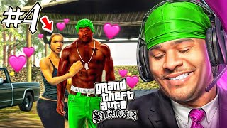 MY NEW GIRLFRIEND Part 4  GTA San Andreas [upl. by Lewap]