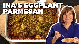 Cook Roasted Eggplant Parmesan with Ina Garten  Barefoot Contessa Cook Like a Pro  Food Network [upl. by Dnomyar455]