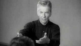 Masterclass with Herbert von Karajan [upl. by Olatha]