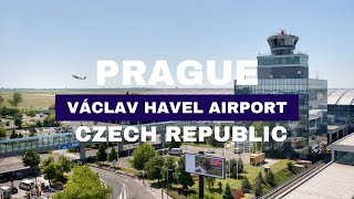 Prague Airport Terminal 1 amp Terminal 2 Czech republic Czechia Easy guide DJI Osmo [upl. by Jorrie]