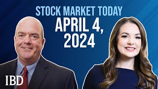 Stock Market Today April 4 2024 [upl. by Seniag]