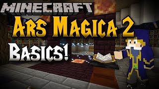 Minecraft  Ars Magica 2 Spell Basics  172 [upl. by Nowd975]