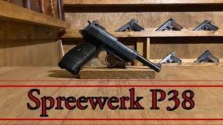 Spreewerk “Walther” P38 9mm Luger History amp Shooting Demo [upl. by Meekar]