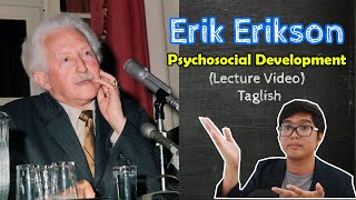 Erik ERIKSON  Identity CRISIS  PostFreudian Theory  Theories of Personality  Taglish [upl. by Anders]