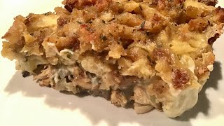 Rotisserie Chicken amp Stove Top Stuffing Casserole  Chicken Recipe [upl. by Ellimahs]