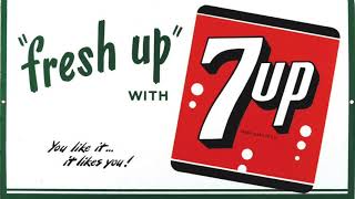 7UP Classic Radio Commercial amp Jingle  quotFresh Upquot Ad Campaign amp Jingle  1953 [upl. by Holub]