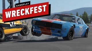 18 Minutes of Wreckfest Gameplay [upl. by Theodoric348]