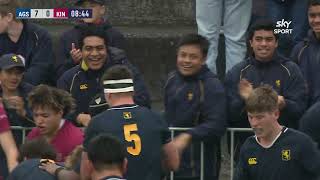 Secondary Schools Rugby Auckland Grammar v Kings College Full Game 2021 [upl. by Vittoria]