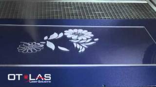 Laser engraving plexiglass [upl. by Jelks]