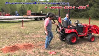 Land Shark Small Compact Post Hole Digger [upl. by Aneeres]