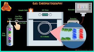 Gas Chromatography  GC Instrumentation  Gas Chromatography Animation  GC [upl. by Leandro]