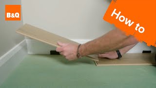 How to lay laminate flooring [upl. by Velick561]