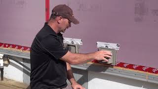 How To Install Vinyl Siding Accessory Mounting Blocks [upl. by Jenilee]