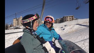 Beginner ski lesson 3 with Deb Armstrong introduction to turning [upl. by Kalin]