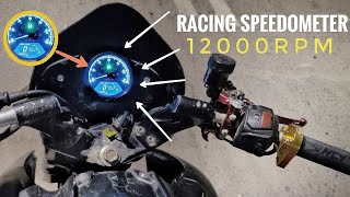 Universal Speedometer For All Motorcycles and Scooters  NS200 12000RPM [upl. by Fasto695]