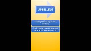 Upselling Explained  What is Upselling shorts [upl. by Marquis]