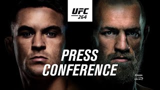 UFC 264 Prefight Press Conference  Poirier vs McGregor 3 [upl. by Leahcam148]