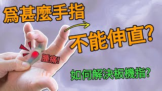 一分鐘醫學  為甚麼手指不能伸直 如何解決板機指 │H15b [upl. by Hagar93]