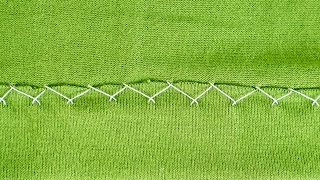 How to Sew A Catch Stitch [upl. by Quinn561]