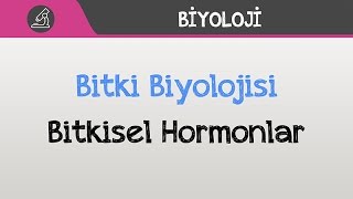 Bitki Biyolojisi  Bitkisel Hormonlar [upl. by Maupin]